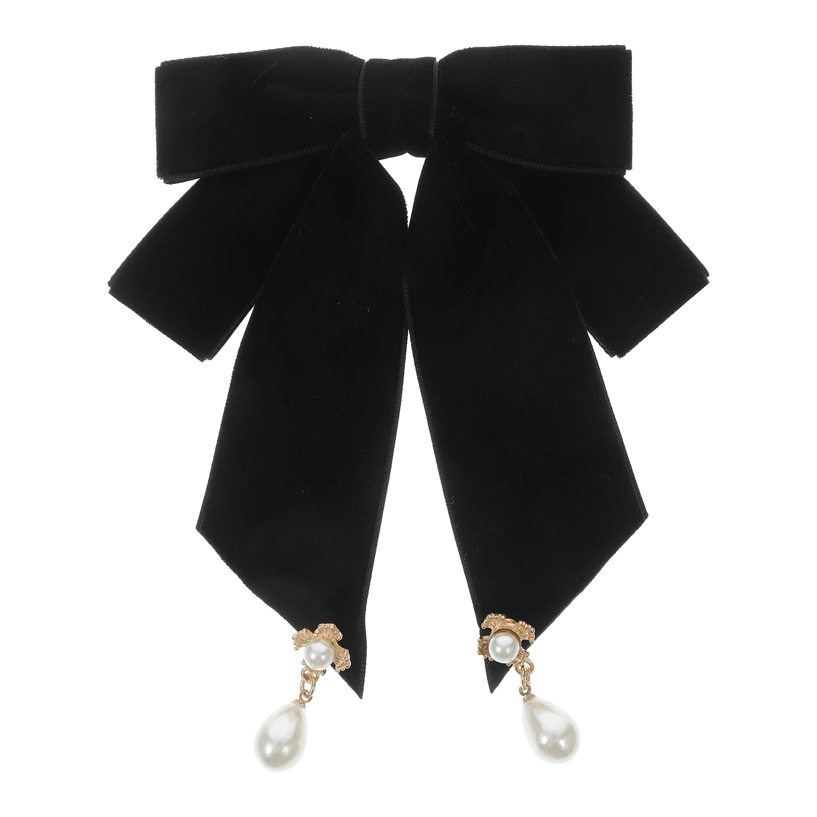 Bow Tie Brooches for Women Big Accessories Ties Bolo Metal Pins Clothes Classic Miss