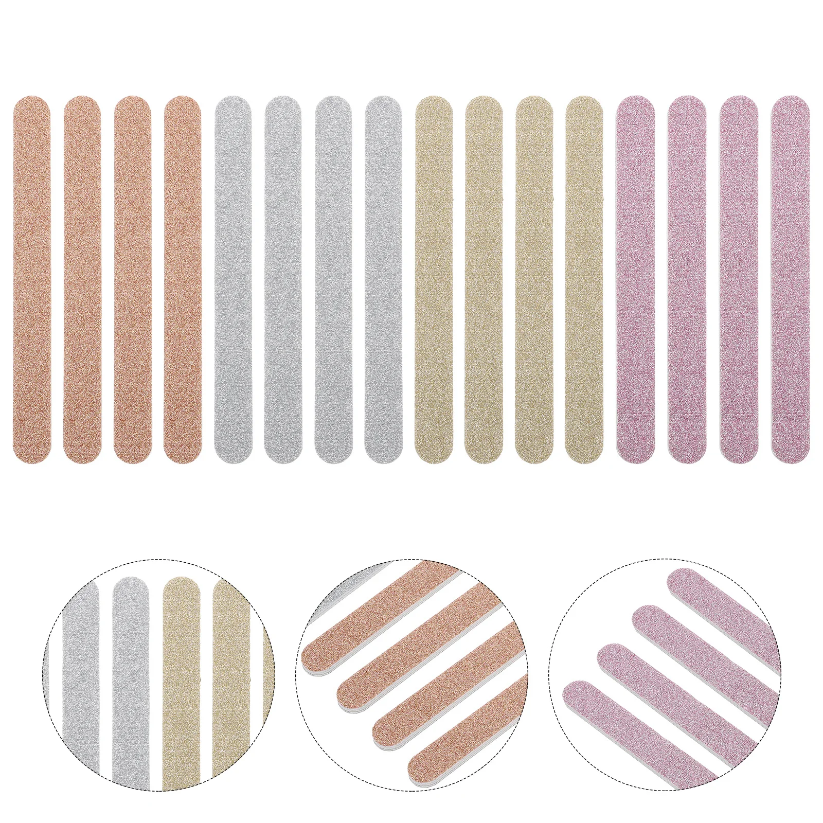 

20pcs Manicure Tools Portable Care Set Manicure Tools Frosted Nail Files Nail Files For Women