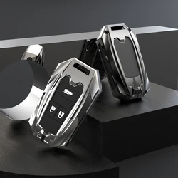 Zinc Alloy+Silica Gel  Key Case For Chery Omoda S5 OMODAS5 2023-Present Holder Shell Remote Keychain Accessories