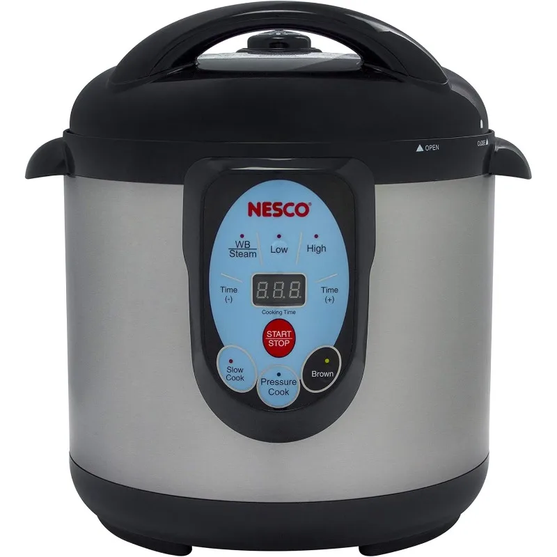 NPC-9 Smart Electric Pressure Cooker and Canner, 9.5 qt, Stainless Steel