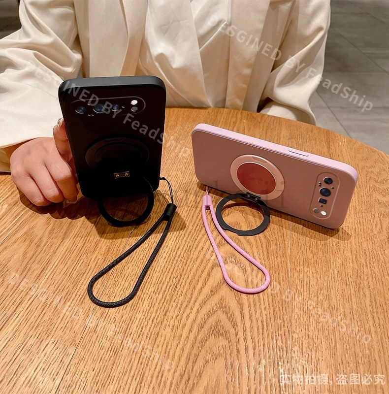 Google Pixel 9 7 8 6 5 Pro XL Pixel 6A 8A 7A 5A用 シリコン製ソフトカバー 磁気ホルダー付き スクリーンプロテクター付きスマホケース