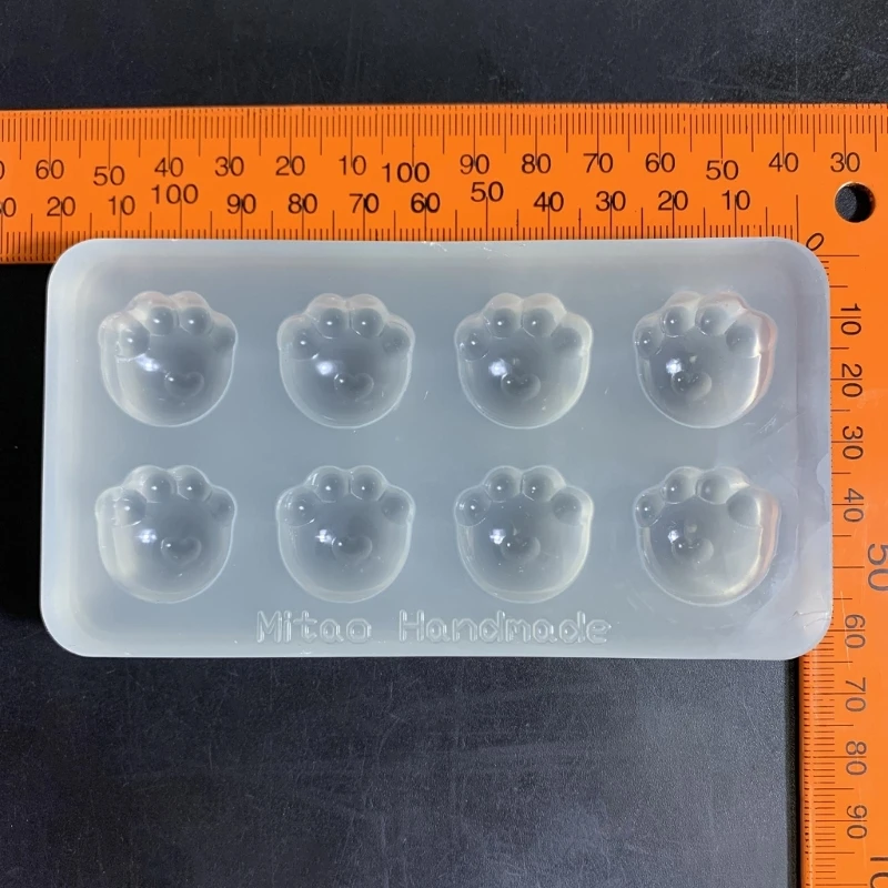 Cat-paw Resin Mold Shaker Resin Mold Fillers Silicone Shaker Filling Mold for Jewelry Drop shipping