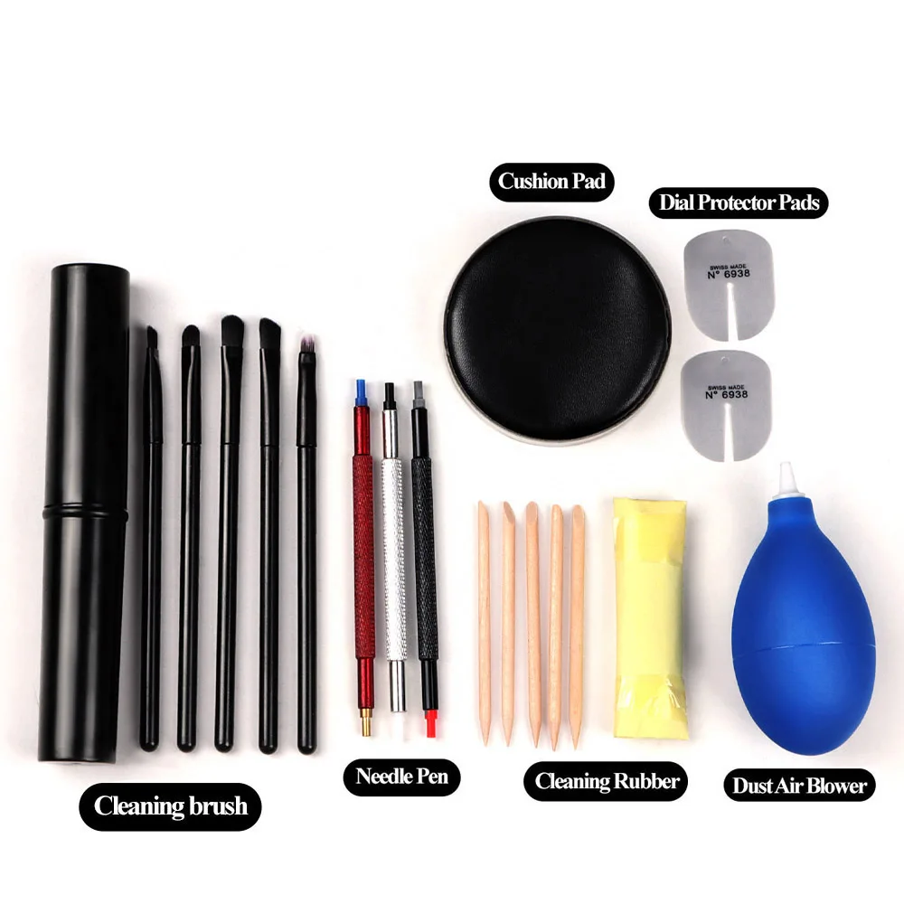 Steel Watch Dial Pointer Remover Watch Repair Tool Sets Watch Needles Picker Lifter Fitting Hands Remover Presser for Watchmaker