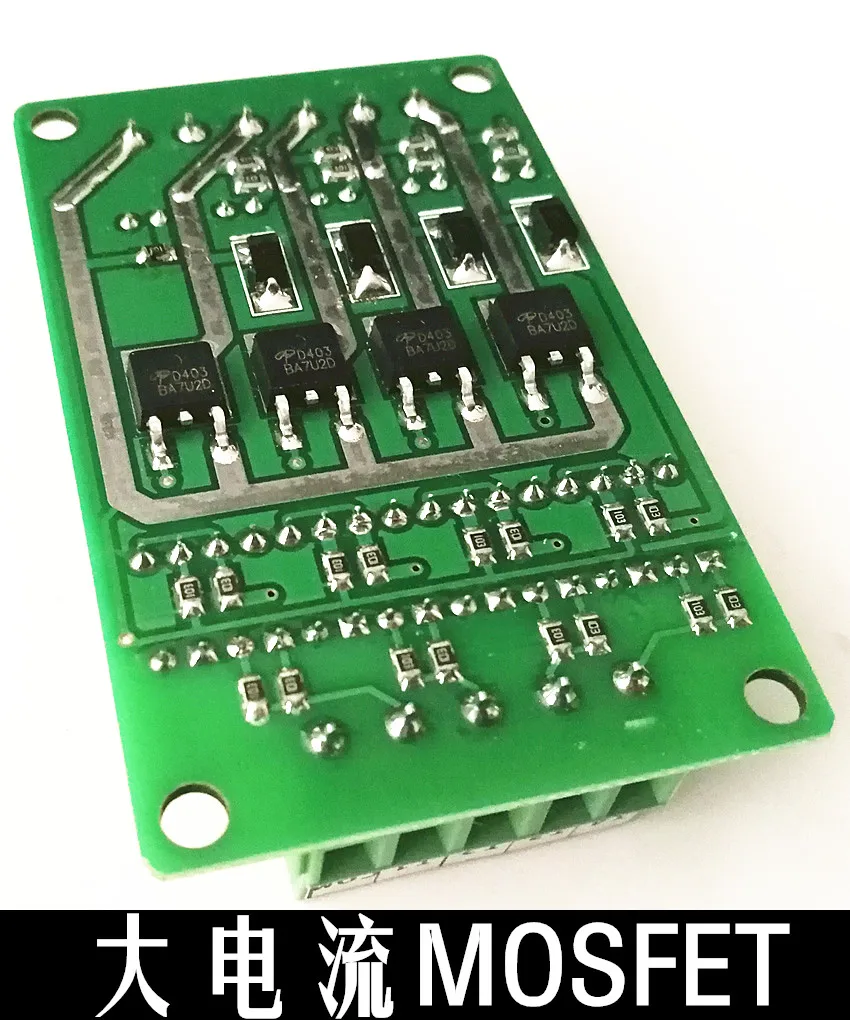 Módulo de placa controladora MOSFET de Transistor de 4 canales, placa controladora de válvula solenoide PLC, aislamiento fotoeléctrico