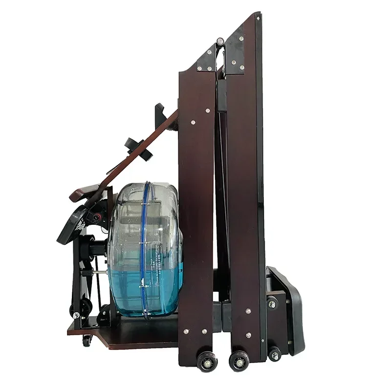 CYGG Gym Comercial Profesional Fitness para hombres Interior Plegable Resistencia hidráulica Máquina de remo personalizable ajustable