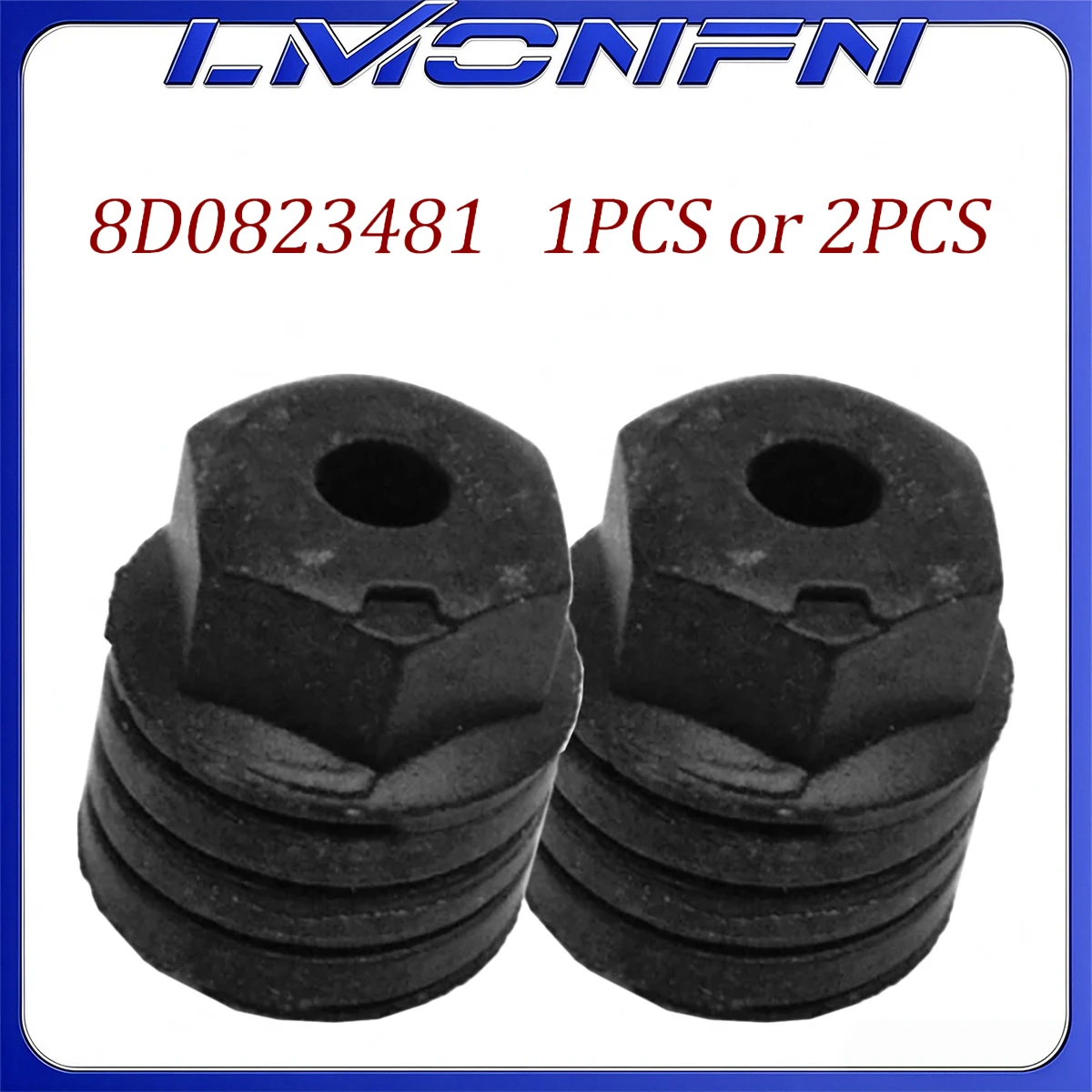 8D0823481 Engine Hood Rubber Pier Engine Hood Foot Pad Cover Buffer Bubber For Audi A1 A3 A4 A5 RS3 RS4 RS5 Seat Exeo VW Phaeton