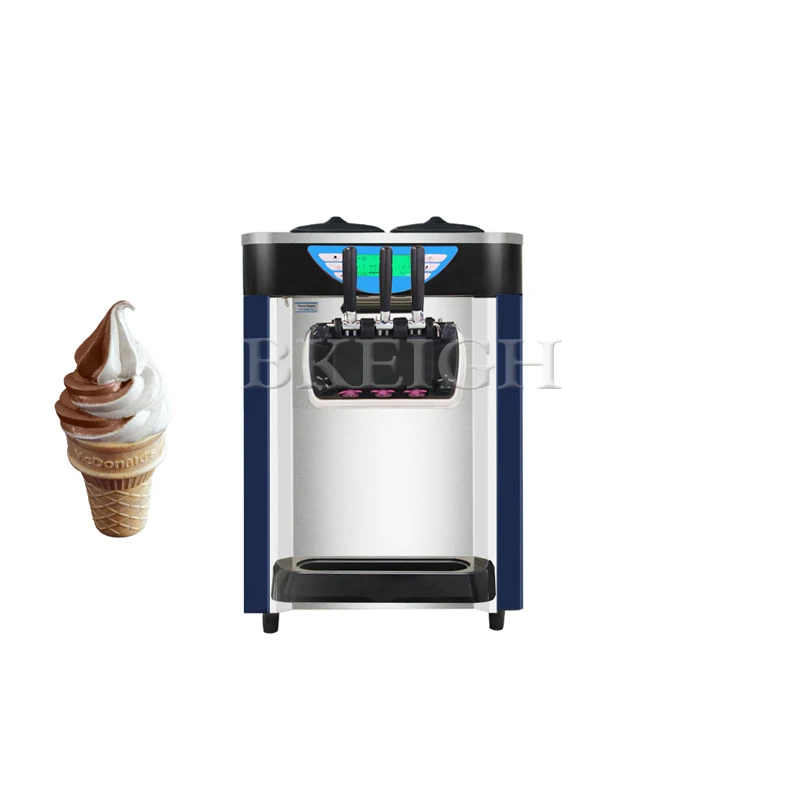 

Current High-Quality Soft Ice Cream Machine, Commercial And Household Desktop Chocolate Strawberry Sundae Machine