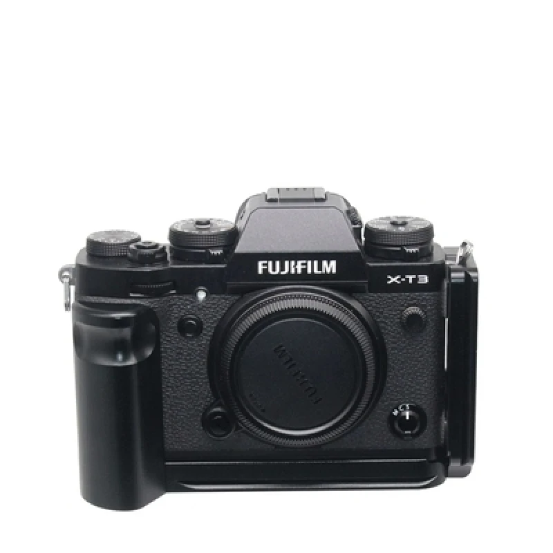 ل فوجي فوجي فيلم X-T3 XT3 XT-3 Arca-السويسري RRS كيرك ل العمودي الإفراج السريع لوحة QR حامل كاميرا قوس قبضة اليد جبل