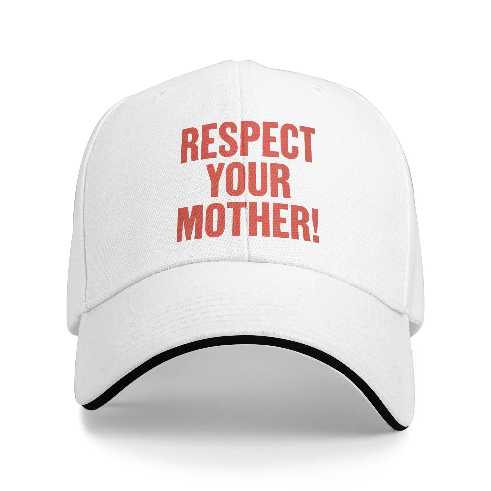 Respect Your Mother Earth Day Sandwich Baseball Cap Popular Climate Change Men Women Polyester Adjustable Headwear Golf Gift Hat