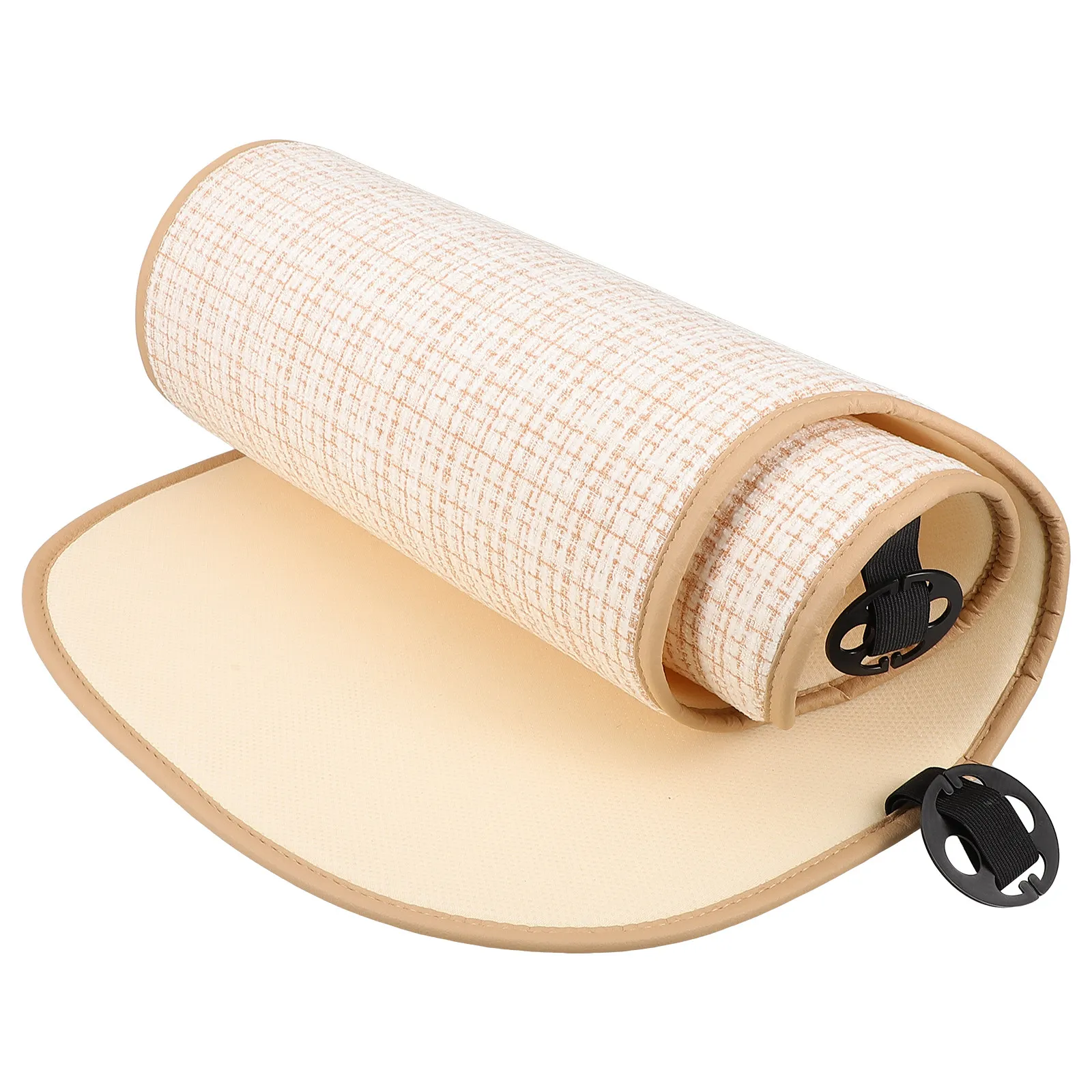 

Cotton Linen Car Seat Cushion Rear Seat Pad Universal Fit for All Cars All Seasons Non-Slip Bottom Cushion Automotive Interior