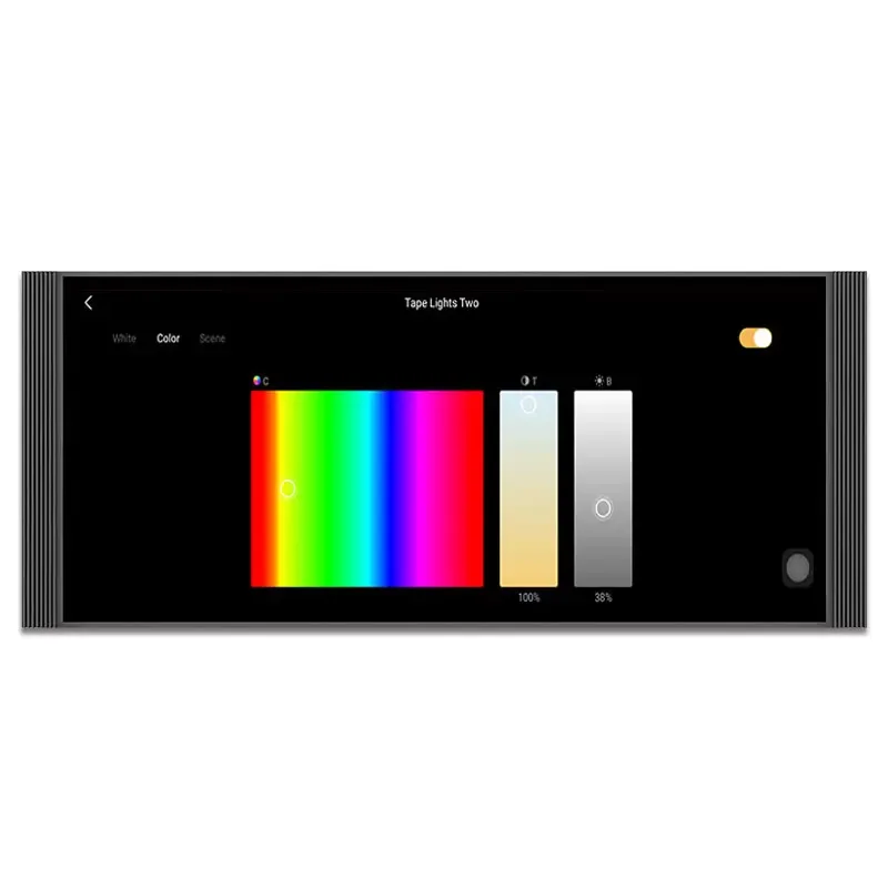 TTIANLAI Alto-falantes de 4 vias multifuncional Tuya Android Painel de controle central de 8 polegadas com fundo de música para casa inteligente