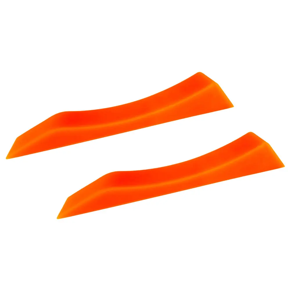 

2pcs Orange Silicone Gasket for Barbell Deadlift Gym Pad Lightweight Durable Anti Slip Weightlifting Fitness