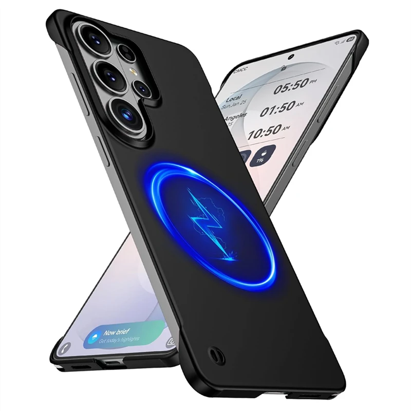 Coque Ultra fine pour Samsung Galaxy S26 S26Plus S26Ultra 5G, coque arri�re sans bordure, pare-chocs de protection pour S26U S26 +, coque antichoc