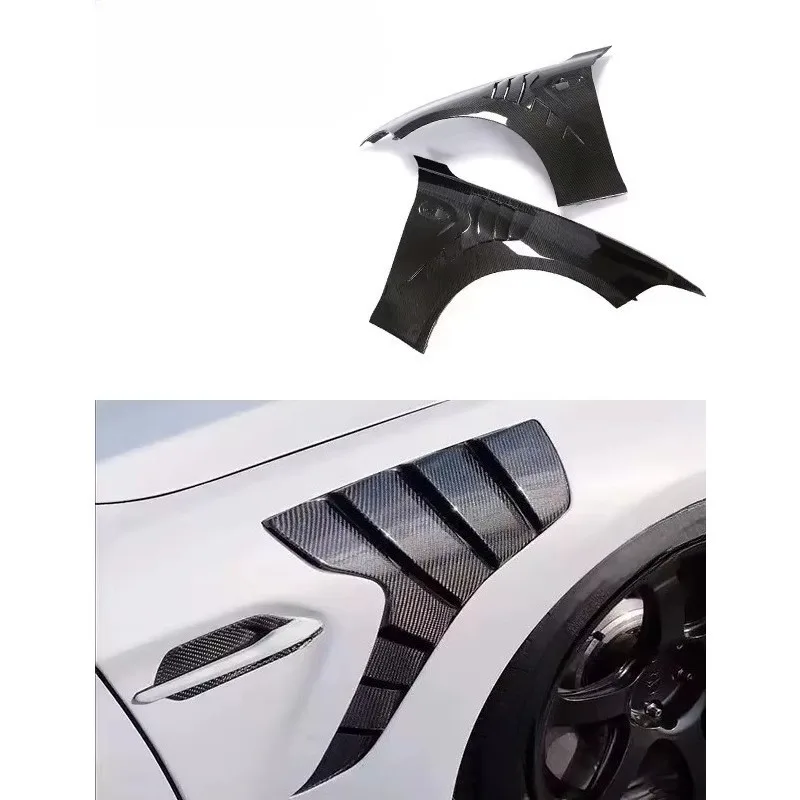 MP Style Carbon Fiber Fenders for BMW M2 M2C F87 2012-2019 Car Side Vent Air Flow Fender Intake Auto Parts