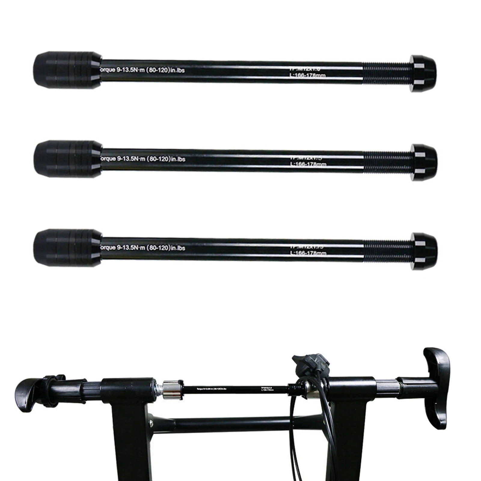 AliExpress SPORTARC Bike Trainer Thru Axle Skewer 12x142-148mm Aluminum Alloy CNC Machined For Indoor Cycling P1.0 P1.5 P1.75