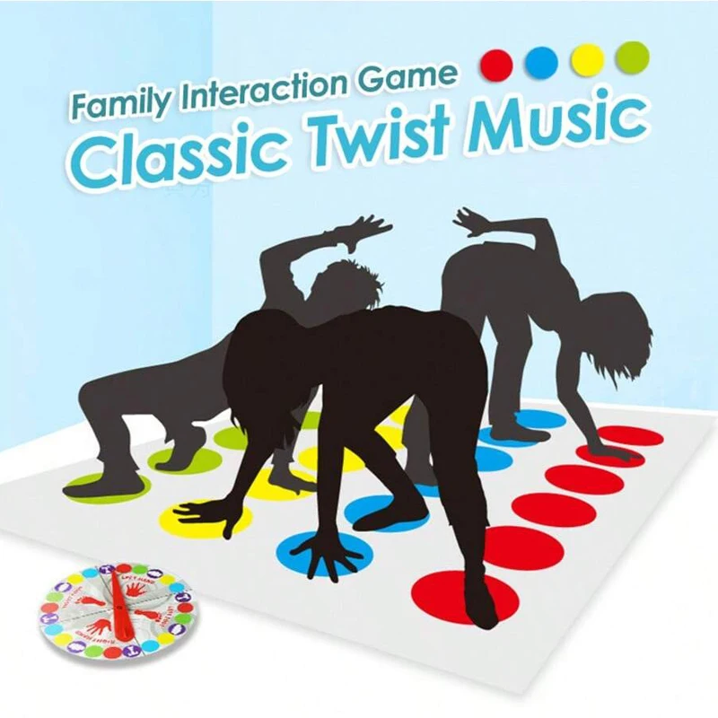 

Настольная игра Hasbro Classic Twist Party, подходит для игр в помещении и на открытом воздухе для детей в возрасте от 6 лет и старше, с двумя или более играми