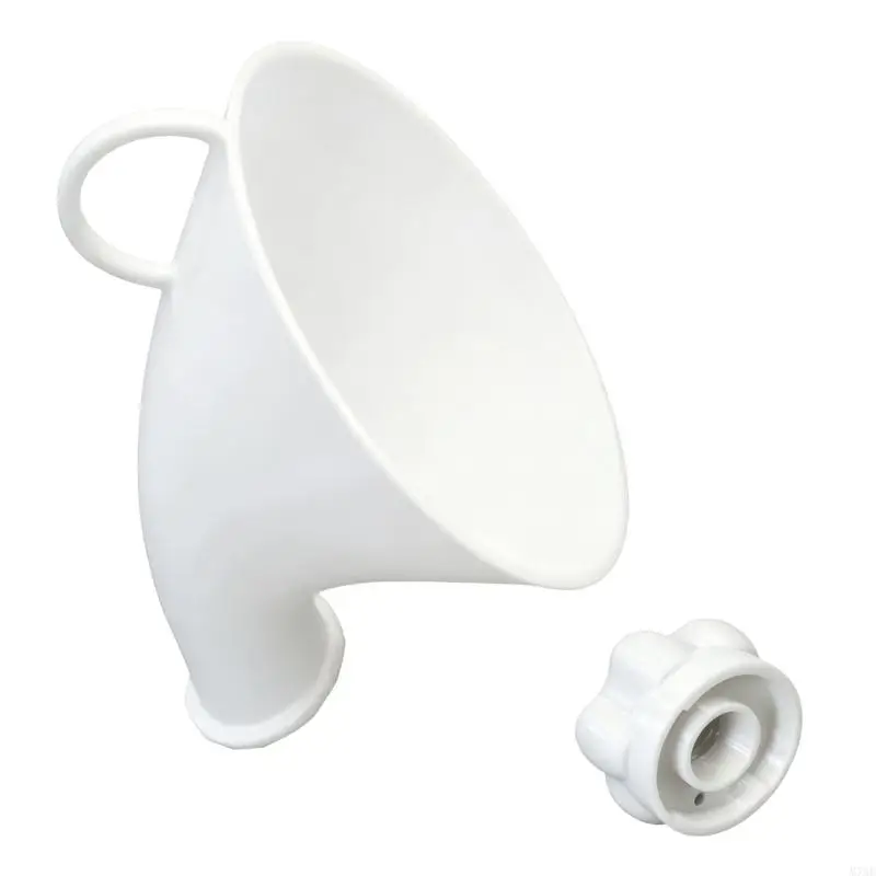 M76E Campingplatz-Wassernachfülltrichter mit Adapter, Wassereinfülltrichter für Anhängertanks – Detail 4