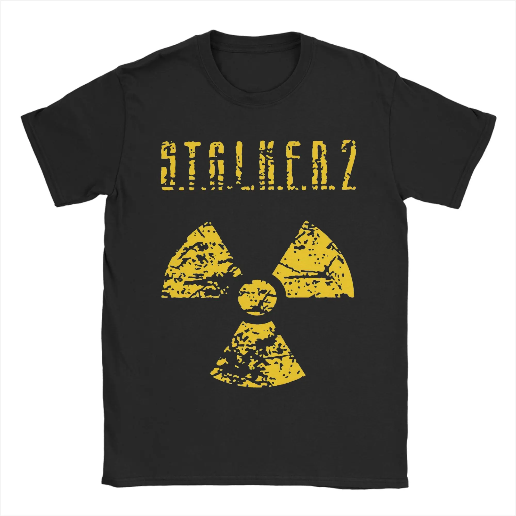 Burst Your Bubble  T Shirt Men Women Pure Cotton Hipster T-Shirts Crewneck Stalker 2 Tees Short Sleeve Clothes Birthday Gift