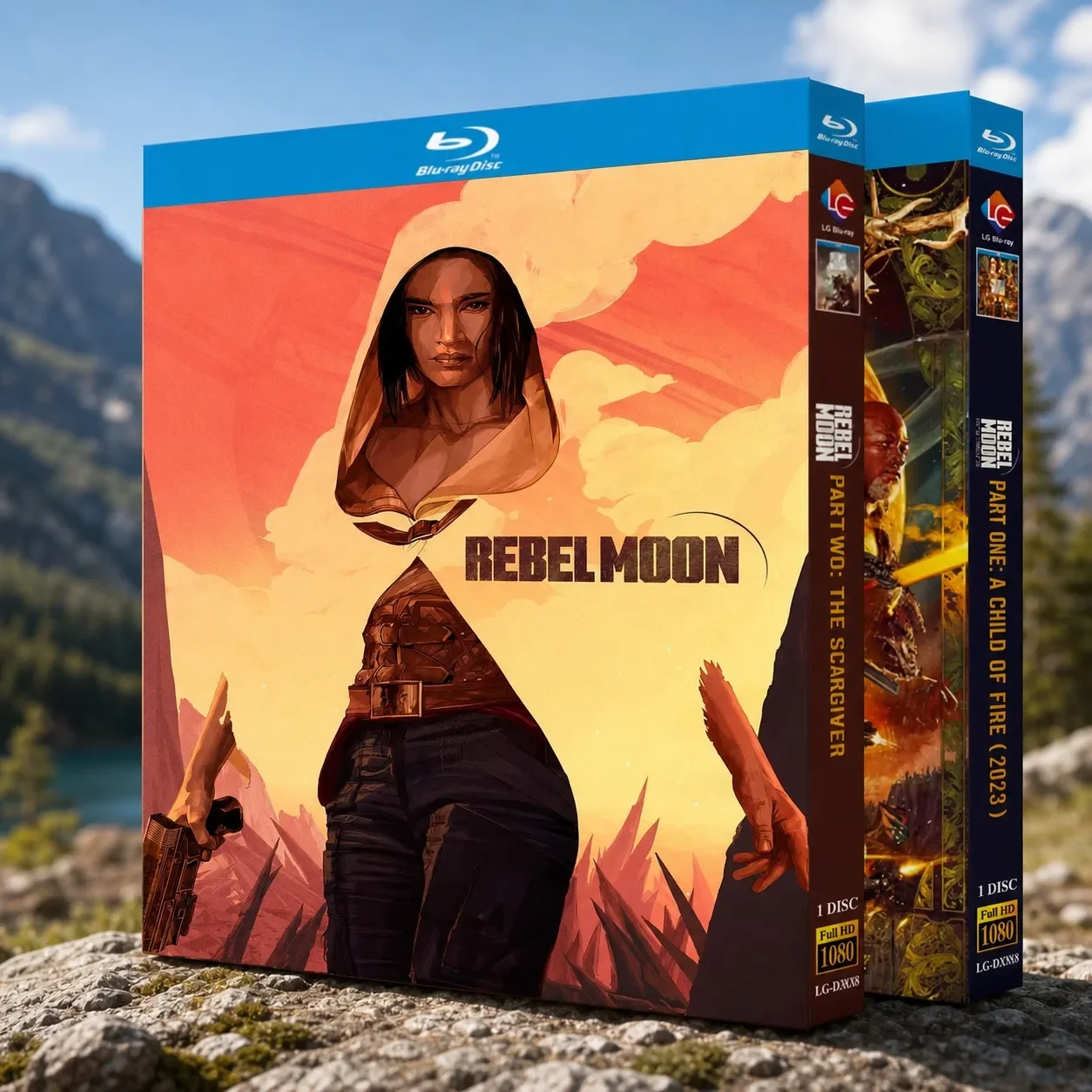 Rebel Moon: A Child of Fire and The Scargiver (2024) 2Disc New Blu-ray Box Set YIHUI