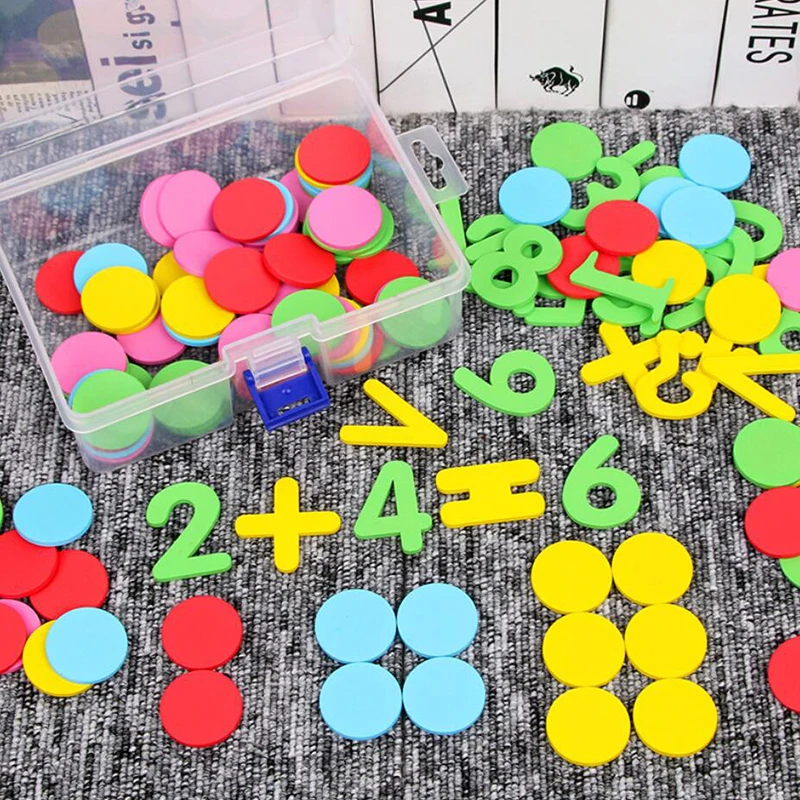 

Montessori Wooden Digital Counting Board Game Toys for Children Teaching Aids Math Toy Arithmetic Early Educational Kids Gifts