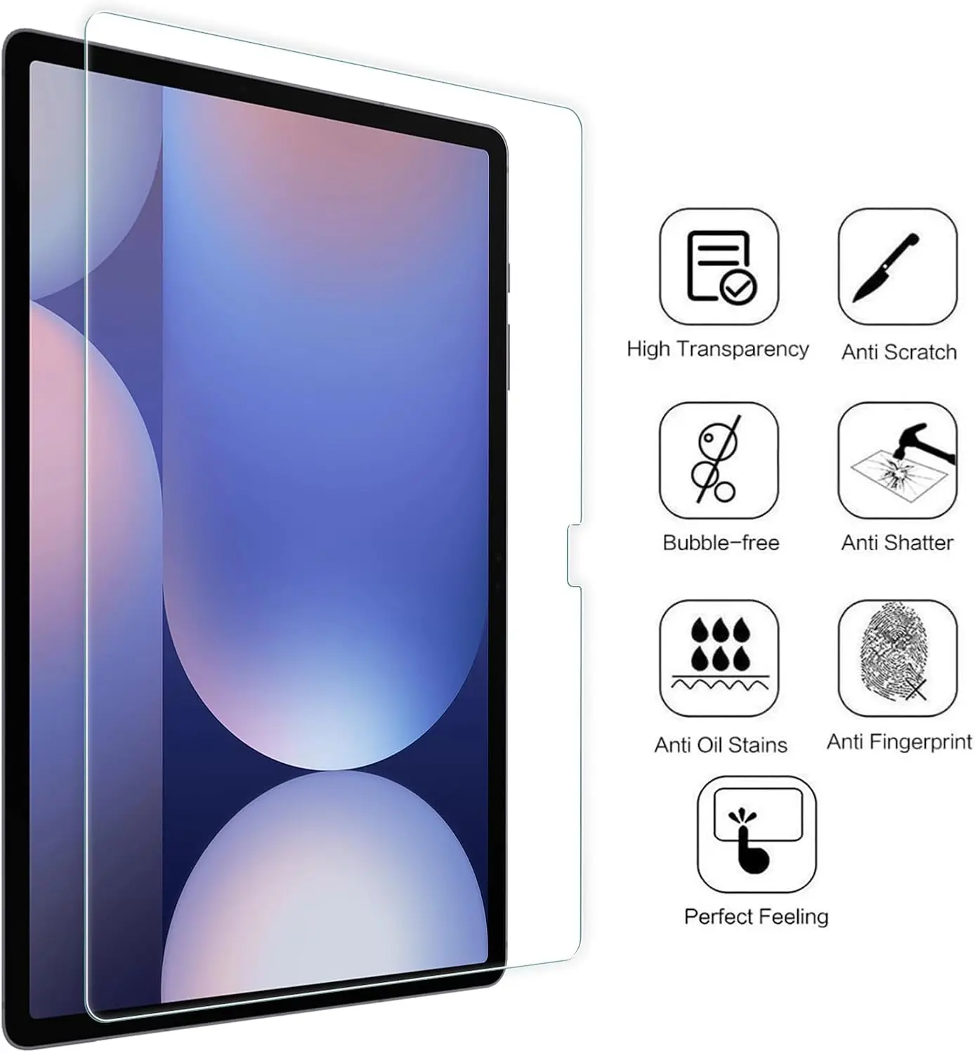 For Samsung Galaxy Tab S10 Ultra S9 Ultra S8 Ultra 14.6 Tempered Glass For Tab S10 Plus S9 Plus S8 Plus 12.4 Screen Protector
