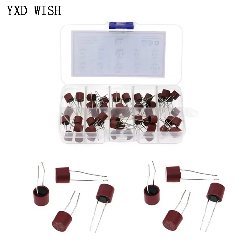 

50pcs 382 Blow Cylindrical Fuse 0.5A 1A 2A 3.15A 4A 5A 6.3A 8A 10A Amp For LCD TV Power PCB Round Insurance Tube Fuse Kit