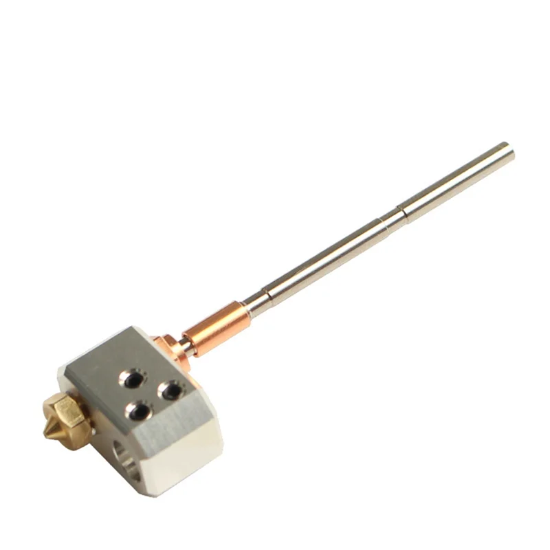 

Durable-для Prusa MK4 Hotend Kit с нагревательным блоком, силиконовый рукав, провод для измерения температуры и насадки с разделенным горлом, для Pr