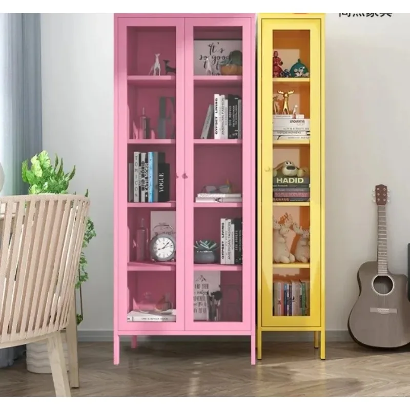 Libreria per bambini Vetrina in vetro Vetrina Porta portaoggetti Libreria antipolvere Vetrina in vetro per mobili per la casa