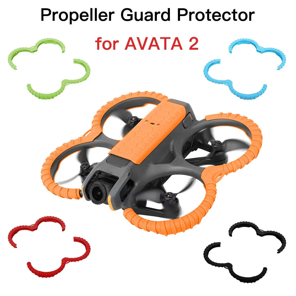 

Propeller Guard Protector For DJI Avata 2 Drone Bumper Rings Propeller Anti-collision Protection Cover For Avata 2 Accessories