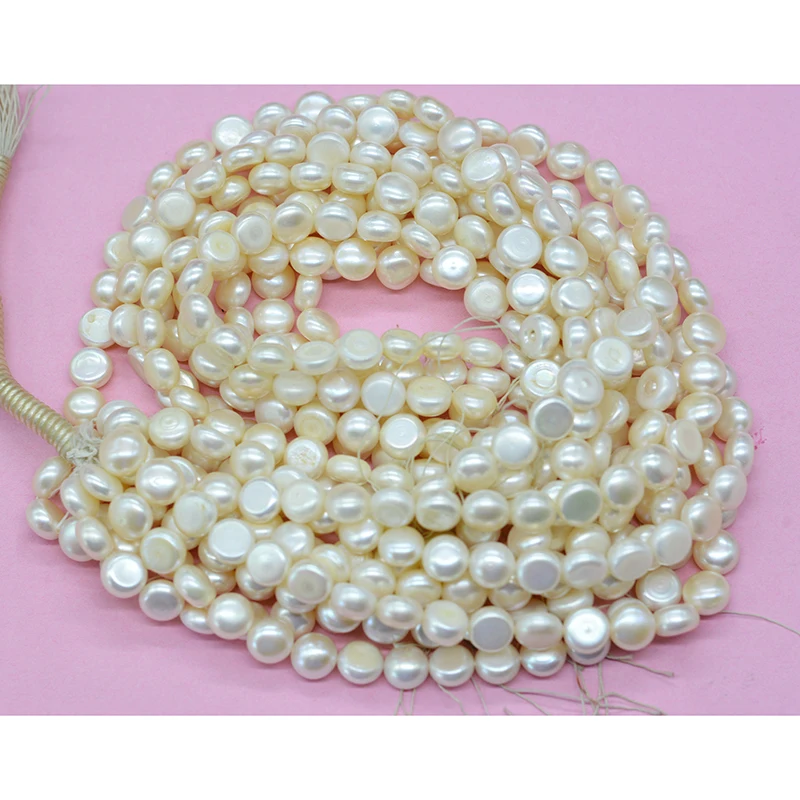10mm. The last group classic  Natural, button shaped, baroque pearl, Loose Pearl. DIY craft lovers best collection 15