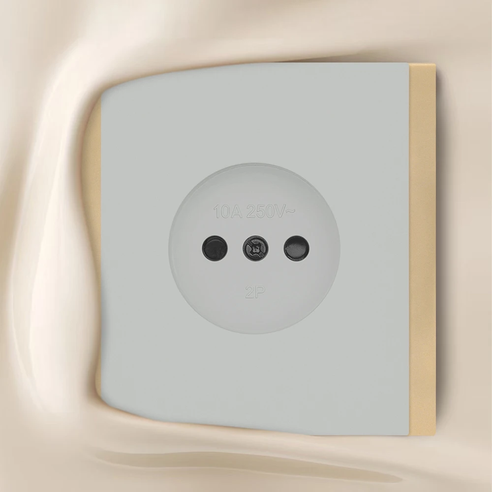 الجلد الإحساس لهب لا الأرض مآخذ الطاقة التيار المتناوب 250 فولت الجدار جزءا لا يتجزأ من الاتحاد الأوروبي القياسية المقابس المقبس منافذ كهربائية المقبس #2