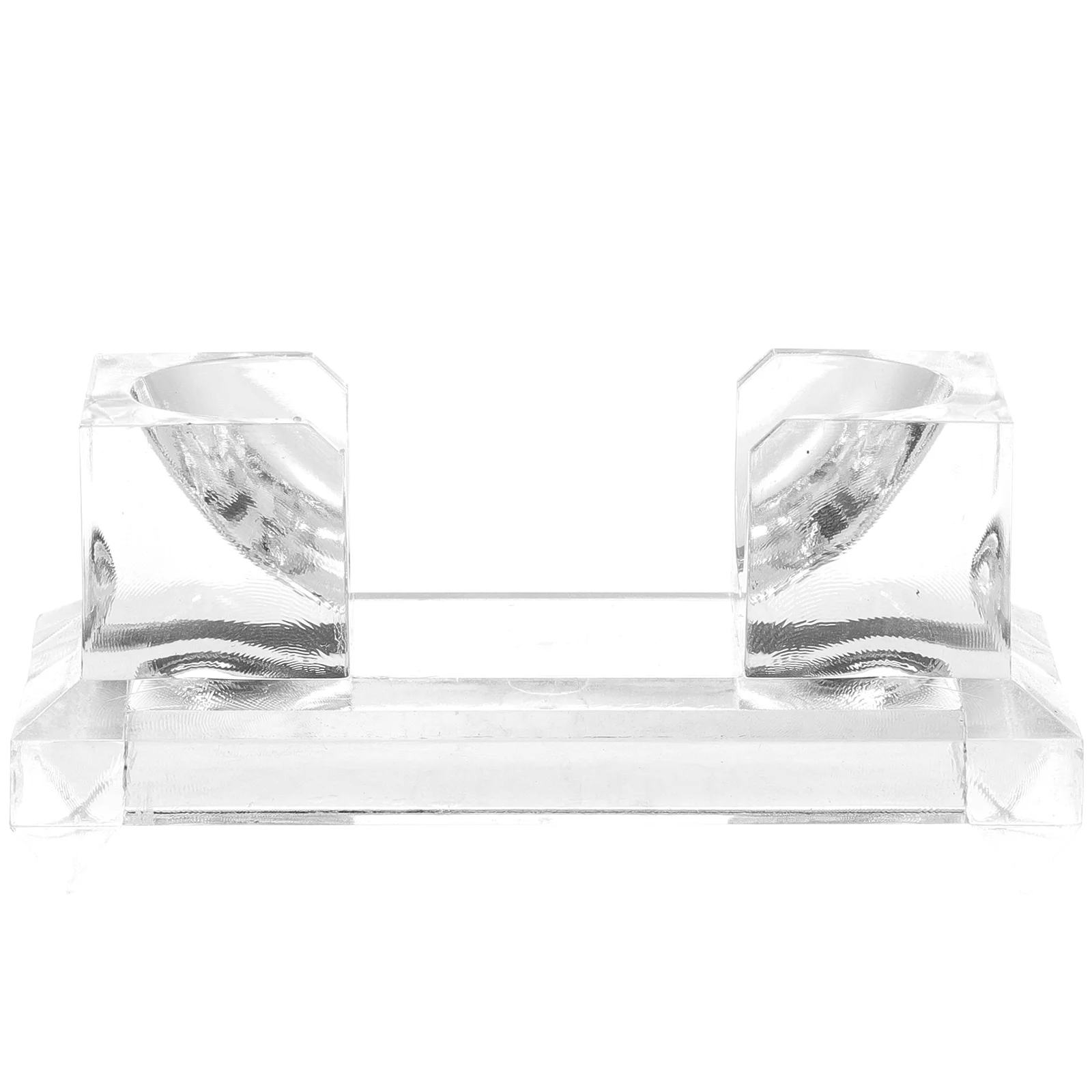 

2 Pcs Thumb Piano Stand Musical Instrument Gifts Bracelet Holder Bracket Kalimba Acrylic Finger