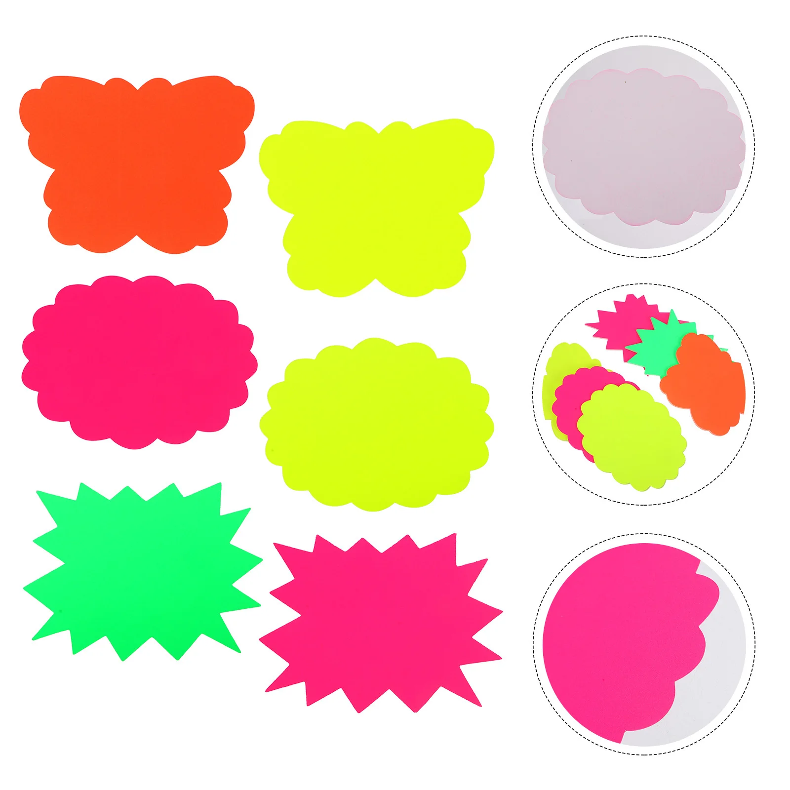 

60Pcs Removable Price Stickers Sale Tags for Retail Stores Supermarkets Garage Sales Promotional Price Display Signs