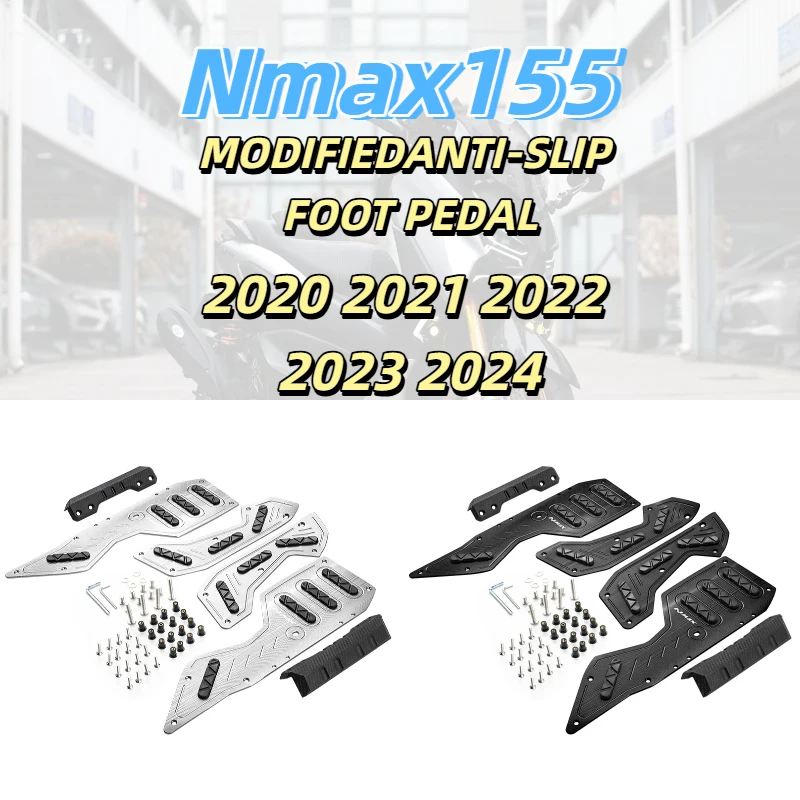 

Yamaha Nmax155 2020 2021 2022 2023 2024 Foot Pegs Aluminium Anti Slip Motorcycle Accessories Crash Protection