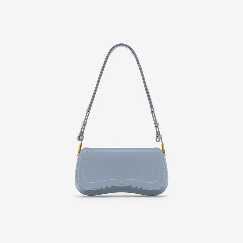 JW PEI 2026 Pudding Bag JOY Niche Shoulder Bag Women's Handbag Black Underarm Commuter Bag