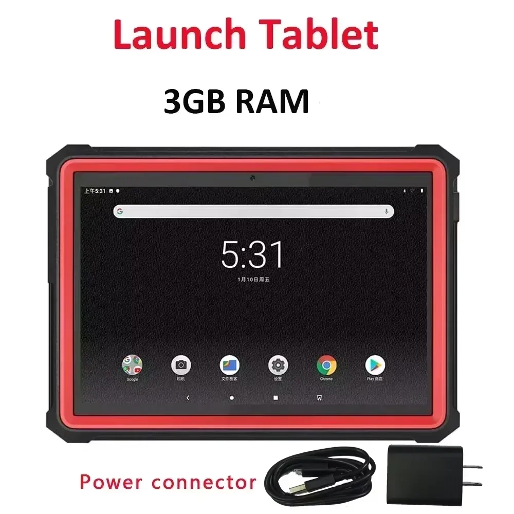 launch  Auto Diagnostics Tablet 3GB RAM+32GB+128GB for Launch X431 Pro3S+OBD2 Scanner Tool Works With Diagzone / Xdiag