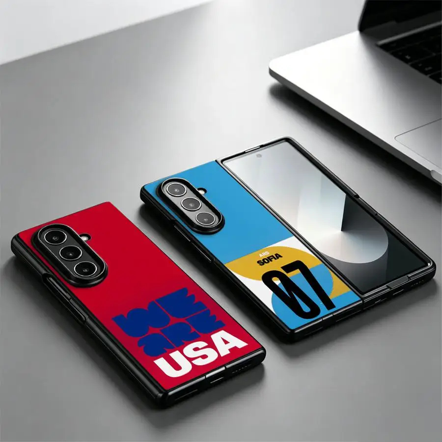 Phone Shell Case for Samsung Galaxy Z Fold 8 Z Fold8Ultra ZFold6 ZFold4 ZFold7 Z Fold 7 6 3 ZFold5 Cool National Flag Pattern