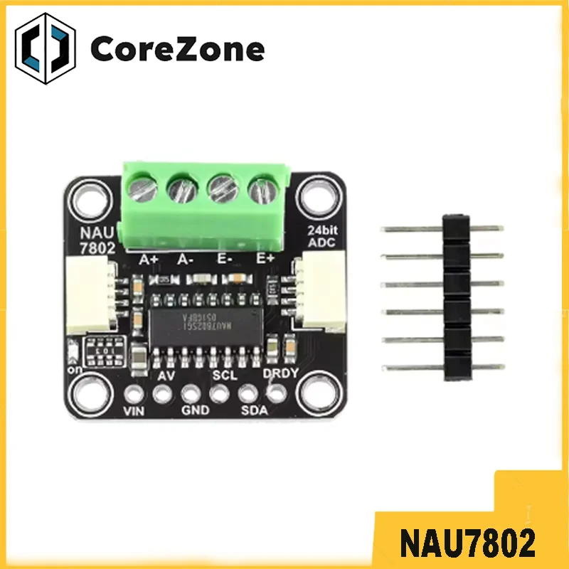 NAU7802 High-Precision Adc Module 24 Bit Adc Data Conversion Pressure Module Compatible With STEMMA QT/Qwiic