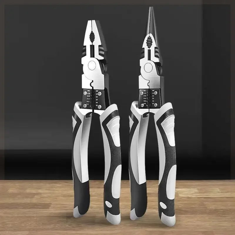 

Multi Functional 9-inch Steel Wire Pliers, Labor-saving Pliers, Household Industrial Pointed Nose Pliers