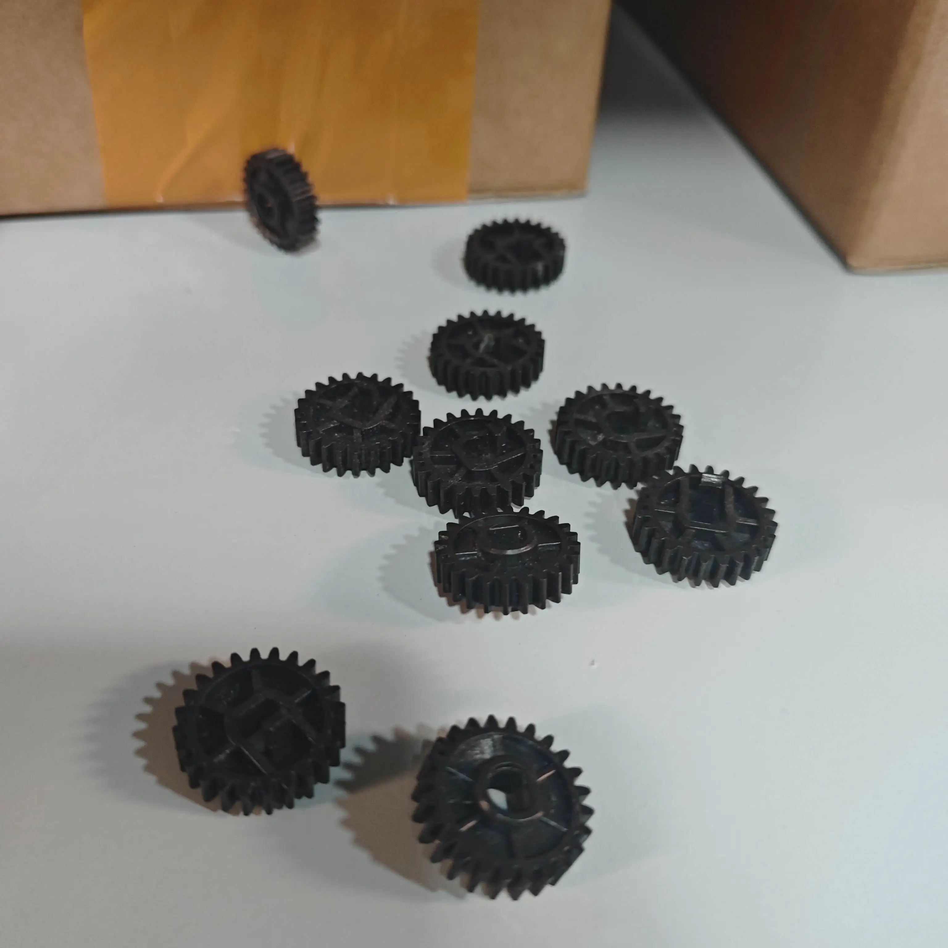 

10Pcs AB01-1459 New Toner Collection Coil Gear For Ricoh 1060 1075 2051 2060 2075 5500 6500 7500 6000 6001 7001 7000 8000 8001