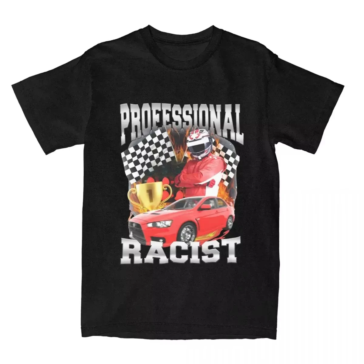 

Women's F1 Professional Racer T Shirts Merchandise Funny Racing Men Meme 100% Cotton T-shirt Clothes Fun Shirt Printed 71765