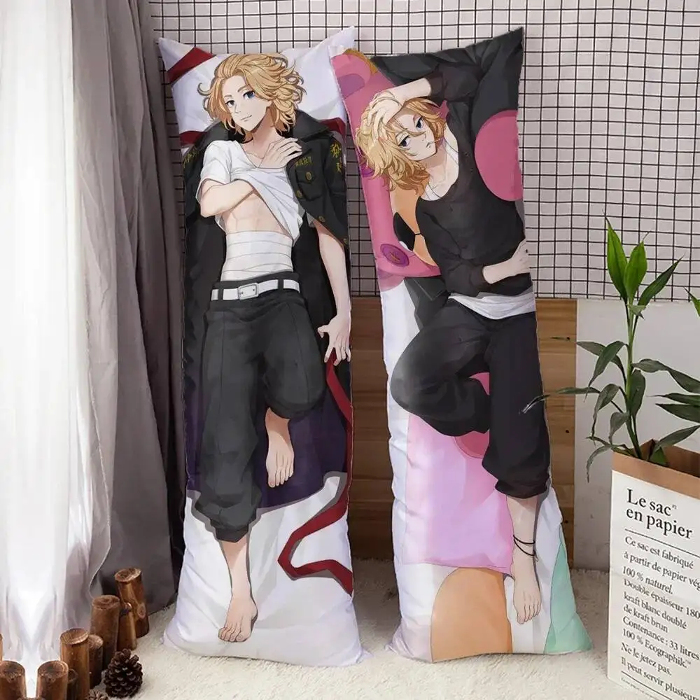 

Anime Manjiro Sano Dakimakura Hing Body Case Peach Skin / 2Way Tricot Fullbody Pillow Cover 6 Size Drop Shipping