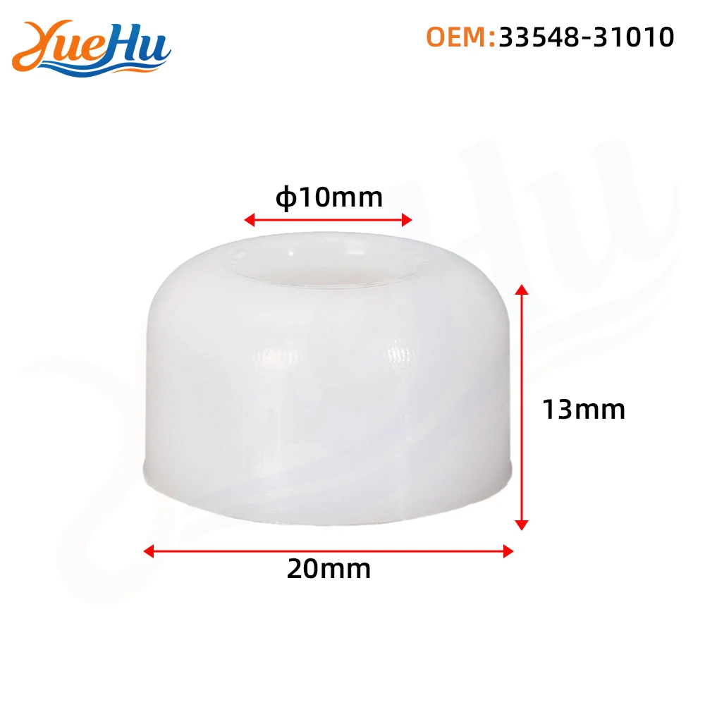 YUEHU 2PCS 33548-31010 Gearshift Lever Bushing For Toyota Land Cruiser LC80 LC100 Prado LC120 LC150