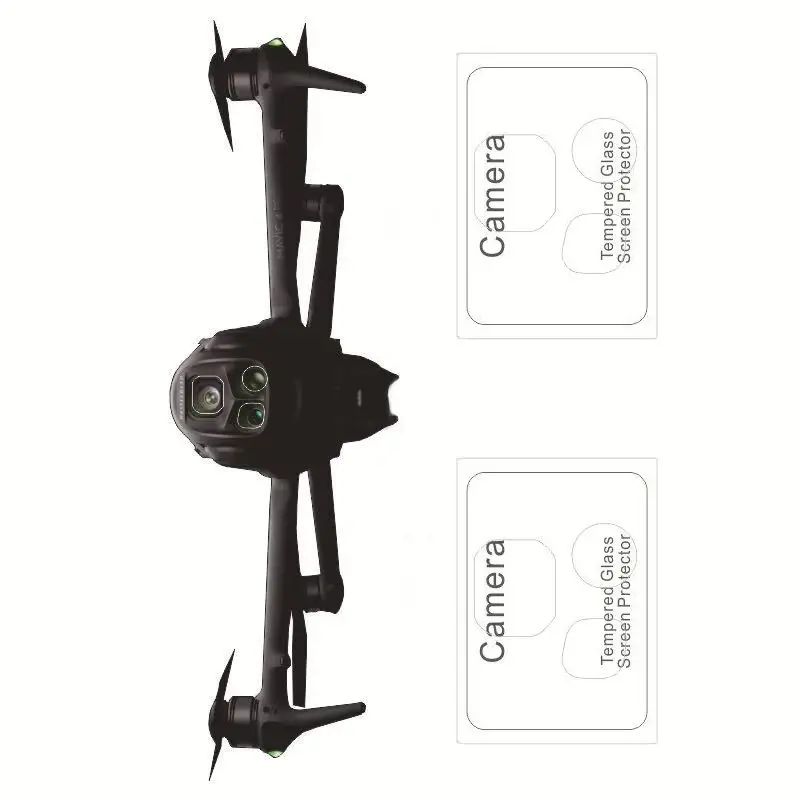 2pcs Tempered Glass Film for DJI mavic 4 Pro Anti-scratch Screen Protective Camera Lens 9H HD Image Glass Cover Drone Accessory
