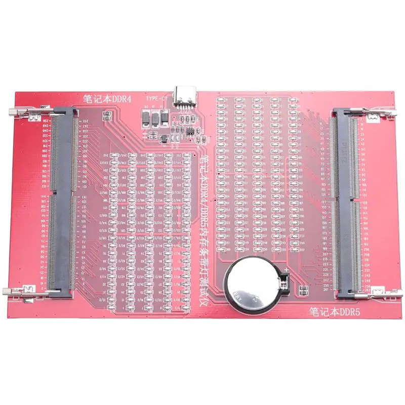Tester Line Test Tool Laptop Motherboard Memory Slot DDR4 5 Diagnostic Repair Analyzer Test SDRAM SO-DIMM Pin Out
