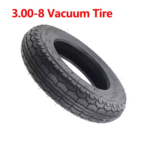 3.00-8 Vacuum Tires Suitable for Handcarts, Motorcycles, Electric Scooters, Tricycles, 300-8 Tire Replacement