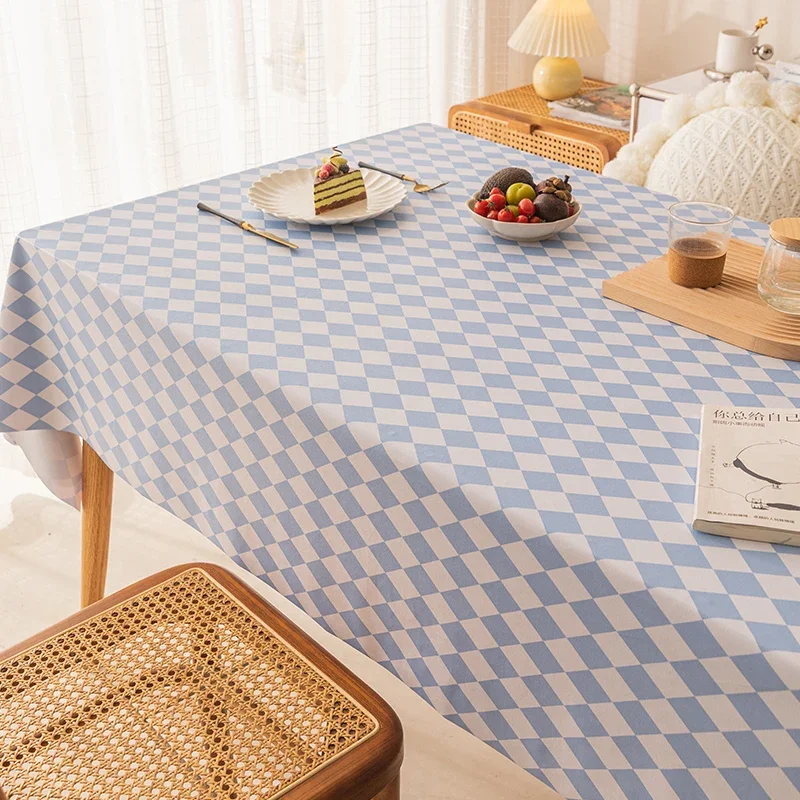 Tablecloth Desk Student Dormitory Coffee Table Mat Square Tablecloth  Coffee Table Cute Desk Decor Rectangular Dining Table