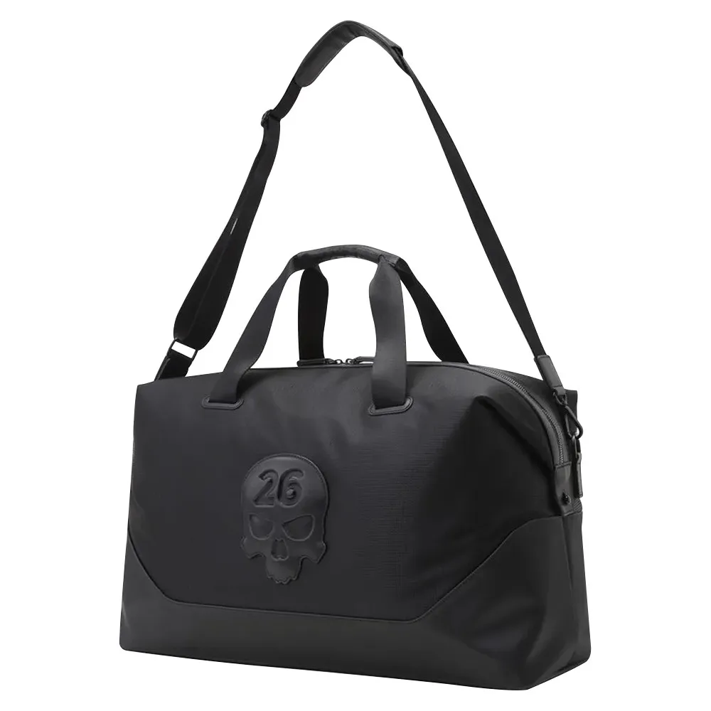 Golf large-capacity skull handbag men's and women's sports fitness bag travel bag black tote bag