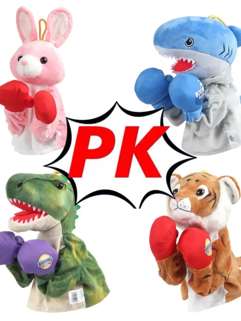 shark boxer puppet plush toy