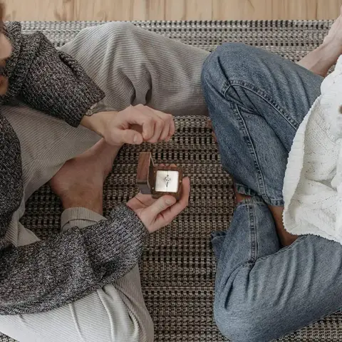 10 best sales लकड़ी का रिंग बॉक्स - №1